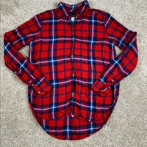 American Eagle Ahh/Mazingly Red White and Blue flannel.